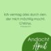 Andacht April